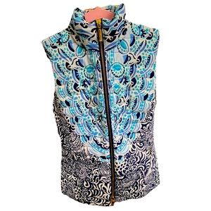 Lily Pulitzer Noella Puffer Vest XXS NWT